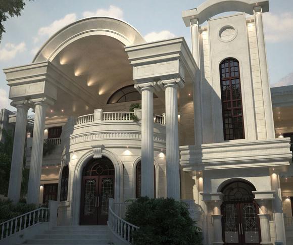 عکس تاج نمای ساختمان