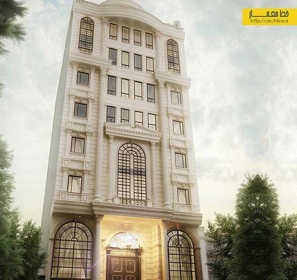 عکس تاج نمای ساختمان