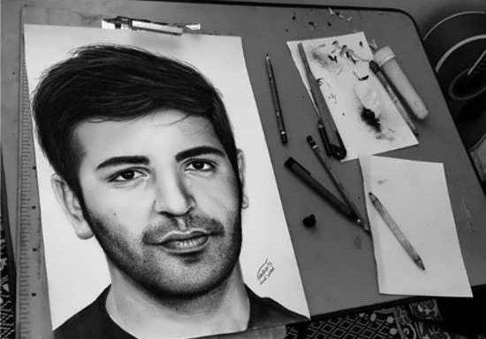 ایده عکس گرفتن از نقاشی
