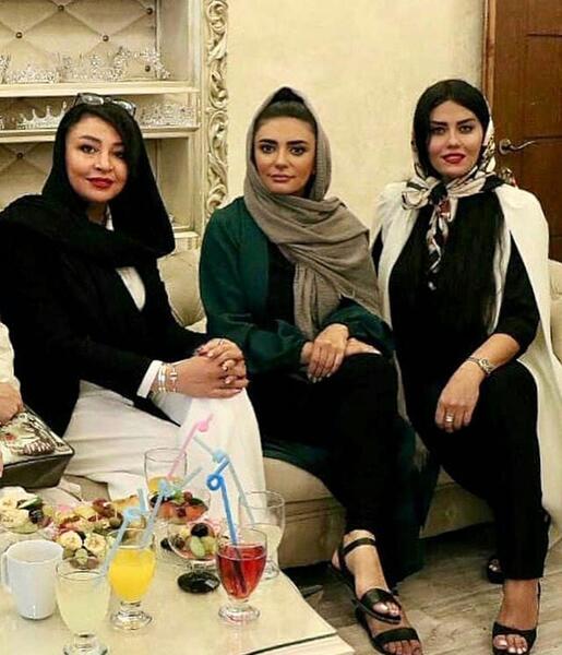عکس لیندا کیانی نرگس محمدی