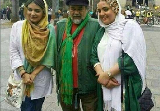 عکس لیندا کیانی نرگس محمدی