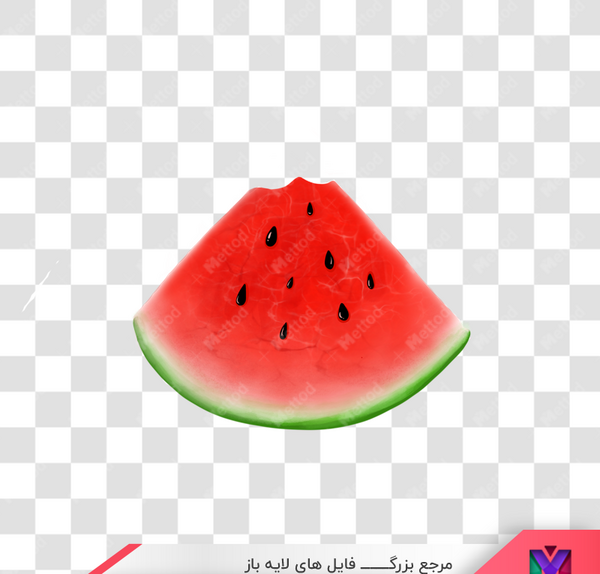 عکس لایه باز هندوانه