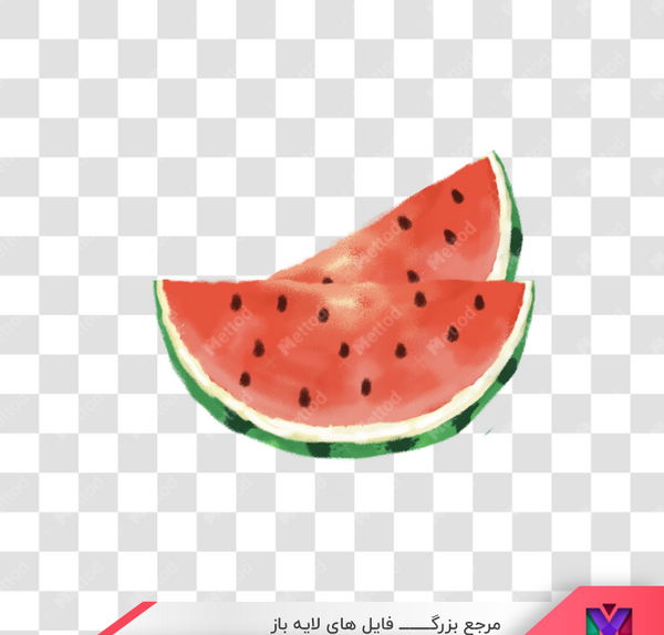 عکس لایه باز هندوانه
