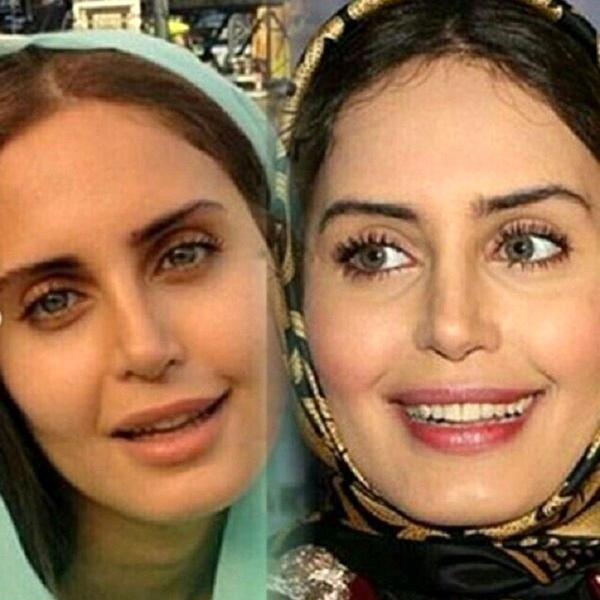 عکس بدون ارایش الناز شاکردوست