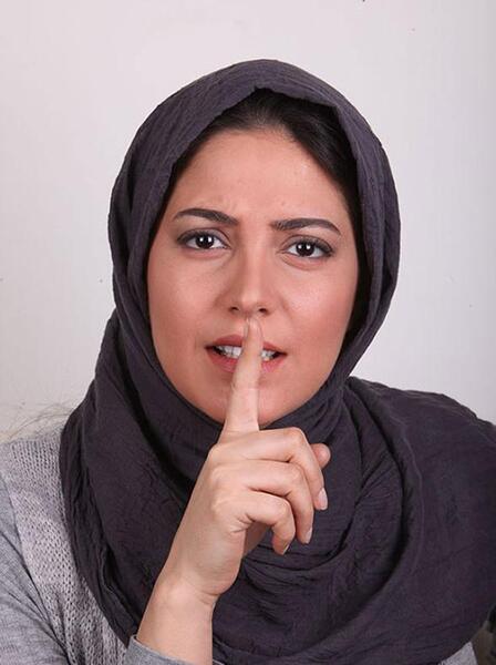 عکس طناز طباطبایی در فیلم هیس