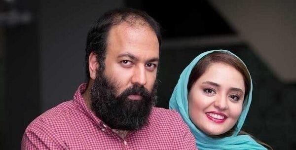 عکس علی اوجی با همسرش