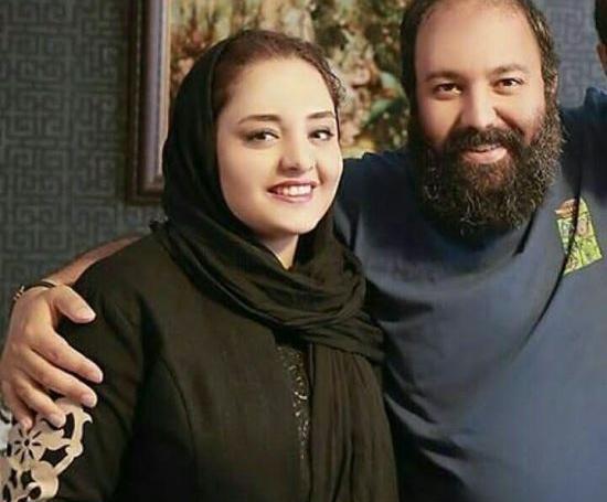 عکس علی اوجی با همسرش
