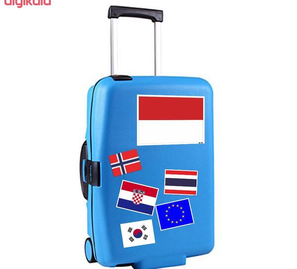 عکس پرچم موناکو