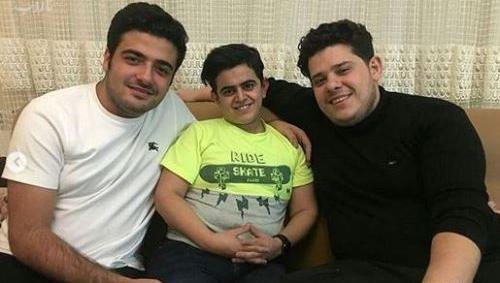 عکس سهند جاهدی با همسرش