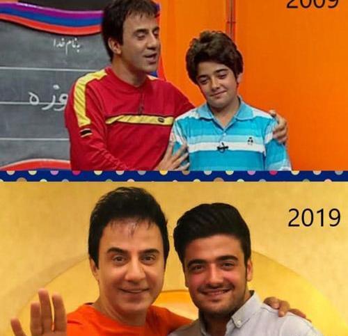 عکس سهند جاهدی با همسرش