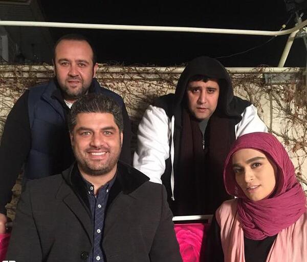 عکس لیندا کیانی در سریال پشت بام تهران