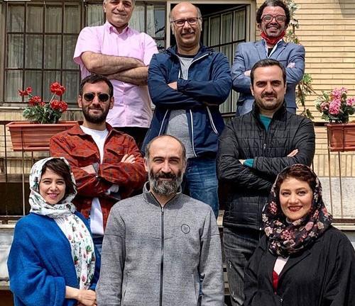 عکس شبنم مقدمی و همسر و فرزندش