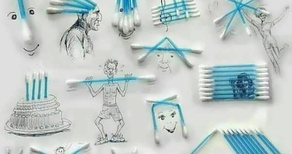 عکس ایده برای نقاشی با پاک کن