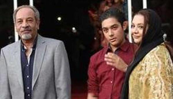عکس بازیگر داریوش فرهنگ وهمسرش