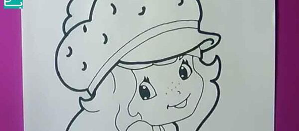 عکس نقاشی دخترانه راحت