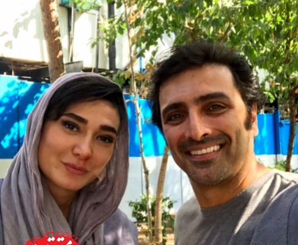 عکس لیندا کیانی همسرش