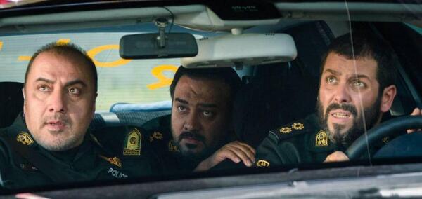 عکس حمید گودرزی در لباس پلیس