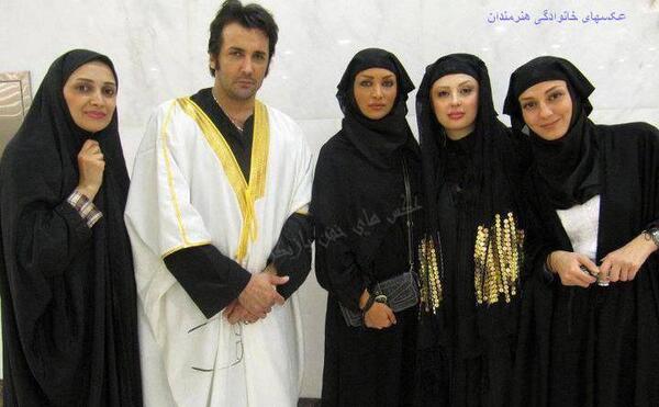 عکسهای حسام نواب صفوی با همسرش