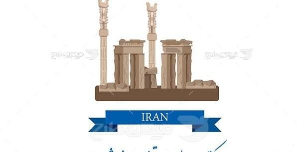 عکس وکتور تخت جمشید