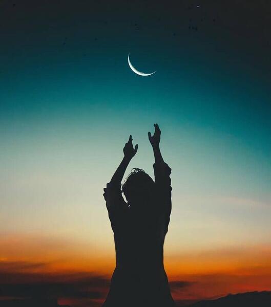 عکس پروفایل دخترونه آسمان شب