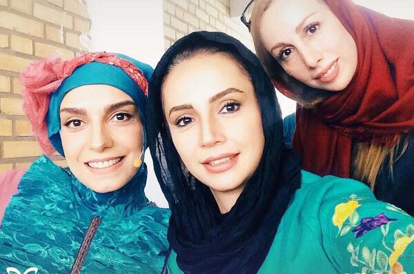 عکس شبنم قلی خانی و مهران مدیری