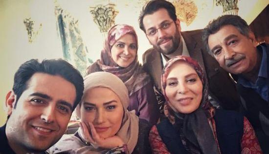 عکس افسانه بایگان در سریال پریا