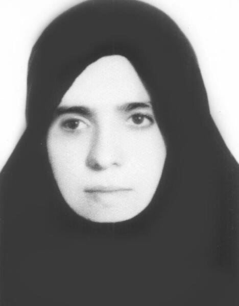 عکس شهید زن