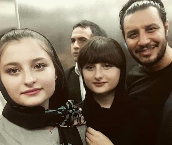 عکس جواد عزتی و همسر واقعیش