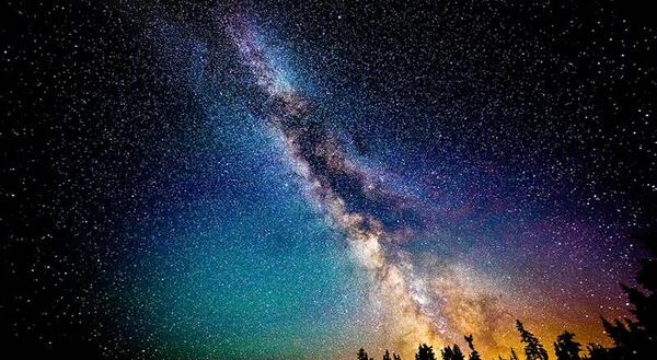 عکس با کیفیت آسمان شب