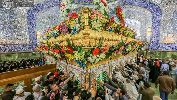 عکس و تصاویر ضریح امام علی