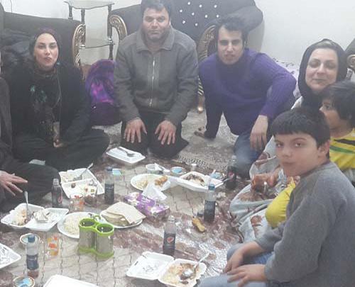 عکس چاقی بهنوش بختیاری