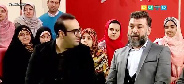 عکس علی انصاریان در خندوانه