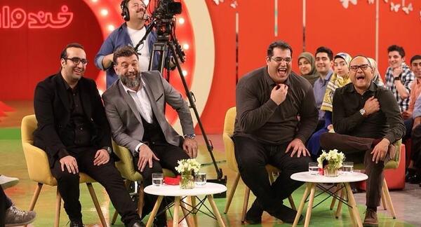 عکس علی انصاریان در خندوانه