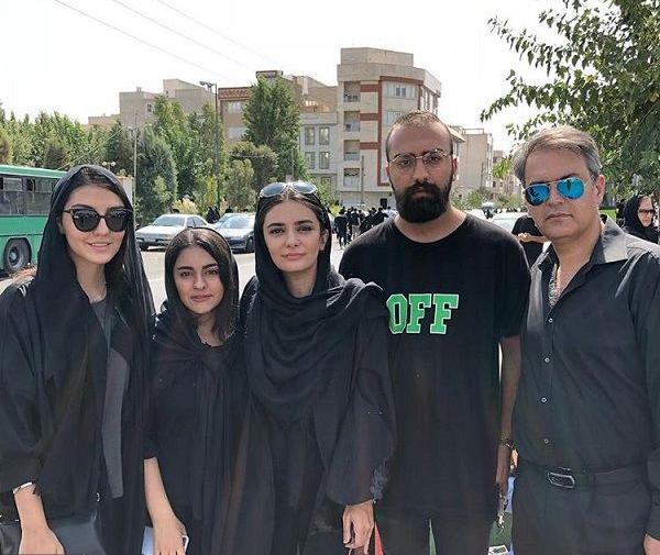 عکس لیندا کیانی با خانواده اش