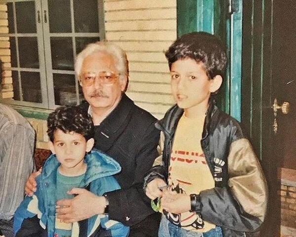 عکس قدیمی سیاوش خیرابی