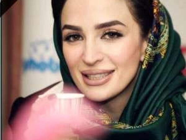 عکس عسل بدیعی با شوهرش