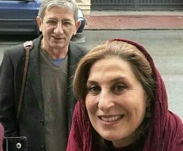 عکس از فاطمه معتمدآریا و همسرش