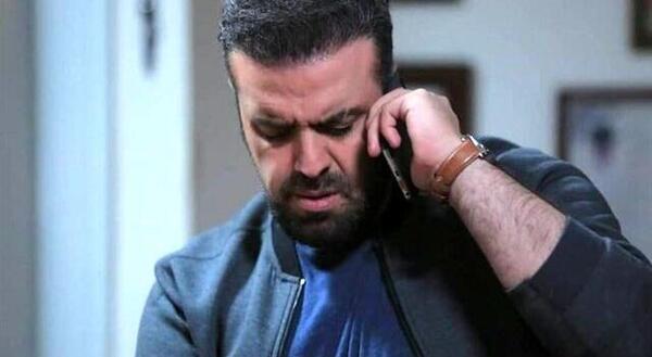 عکس علی انصاریان در نقش پلیس