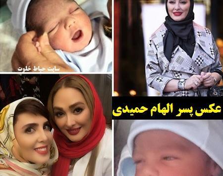 عکس تولد یک سالگی پسر الهام حمیدی