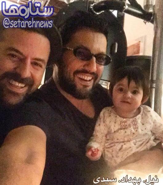 عکس فرزندان حامد بهداد