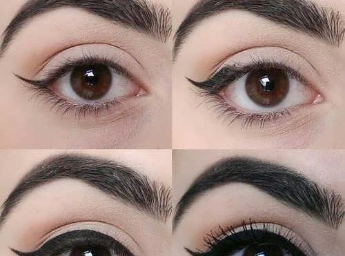عکس مدل های خط چشم کشیدن