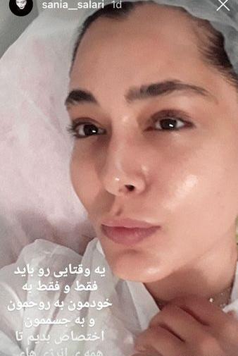 عکس کودکی سانیا سالاری