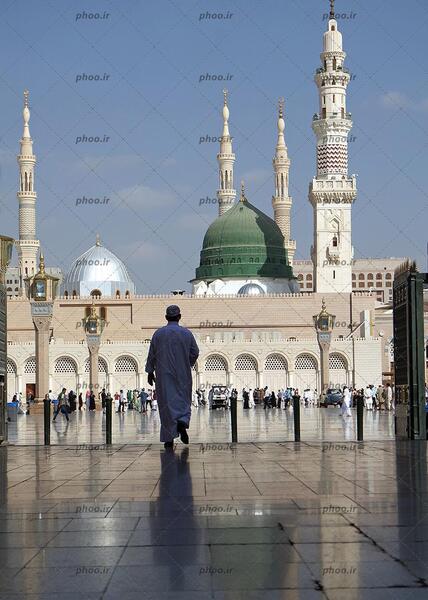 عکس حرم پیامبر اسلام