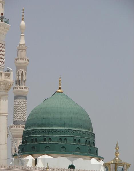 عکس حرم پیامبر اسلام