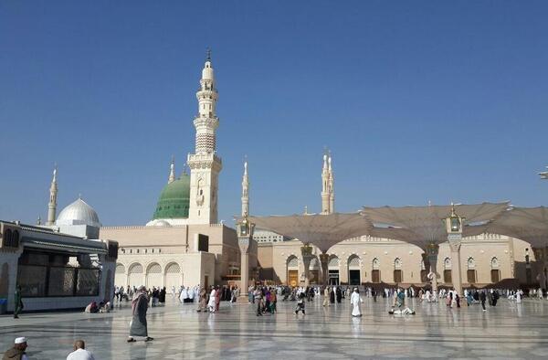 عکس حرم پیامبر اسلام