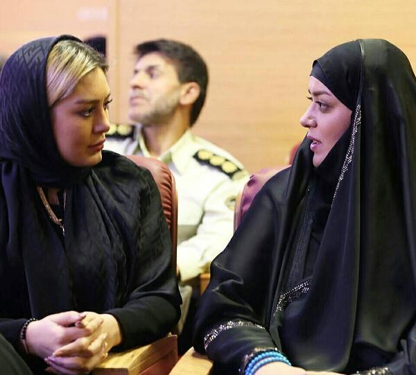 عکسهای الهام چرخنده قبل و بعد از حجاب
