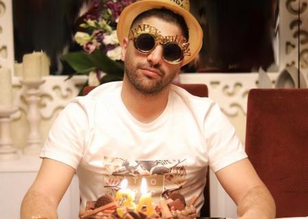 عکس از زانیار خسروی و همسرش
