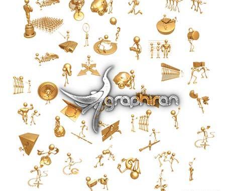 عکس تصاویر لایه باز طلایی