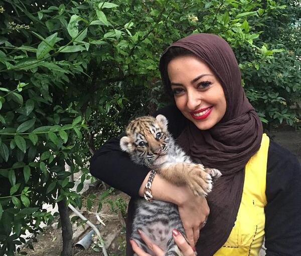عکس بچه نفیسه روشن