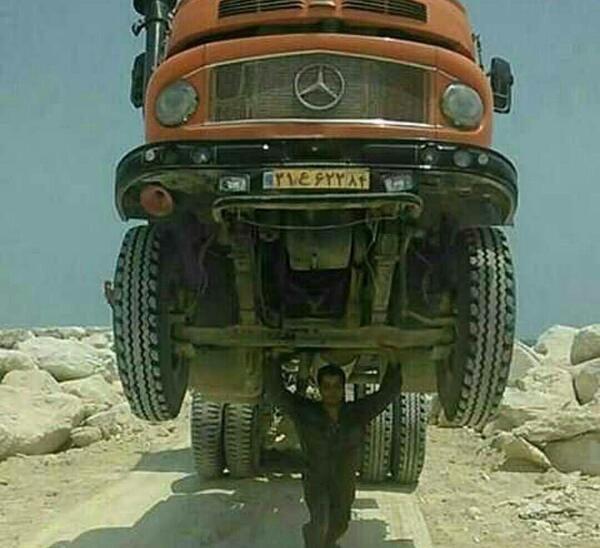 عکس فتوشاپی خنده دار